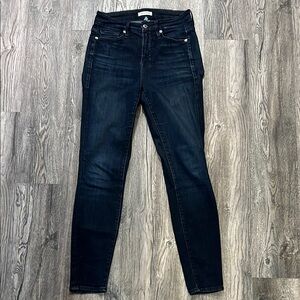 Good American Jeans Blue Denim Good Legs Jeans Skinny Size 27 High Rise